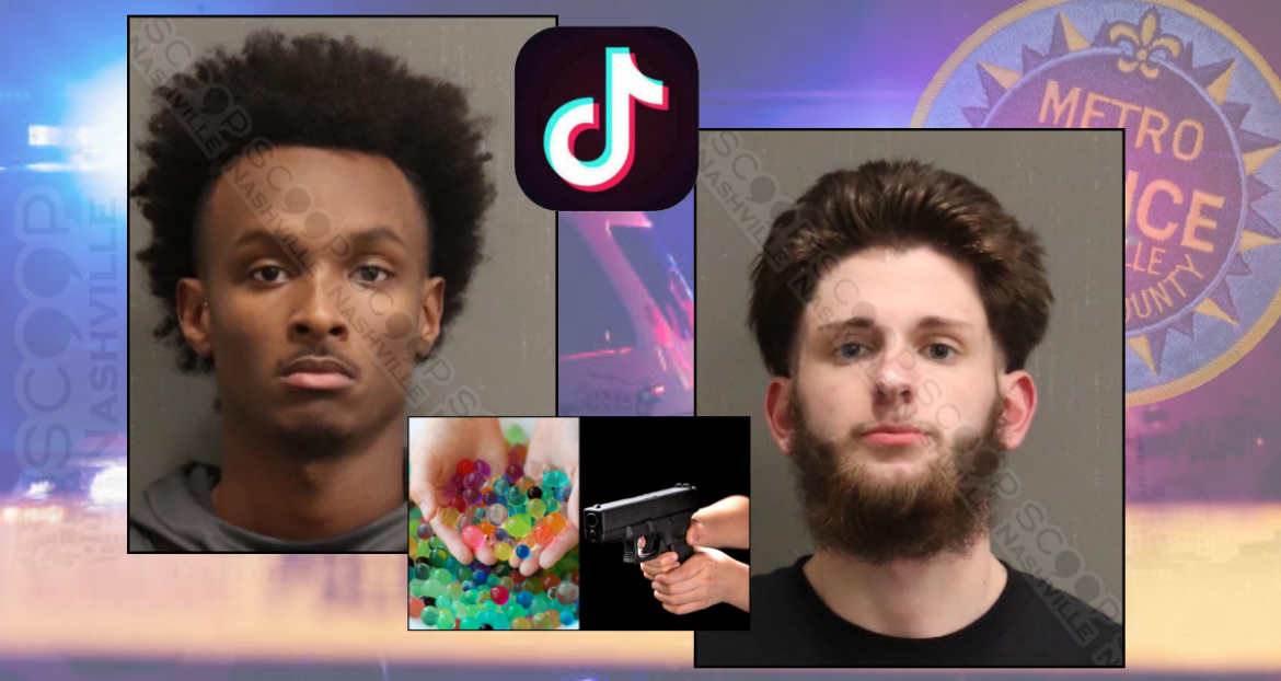 Four Clarksville teens arrested in Nashville after TikTok Orbeez/Splat Gun Challenge on Broadway