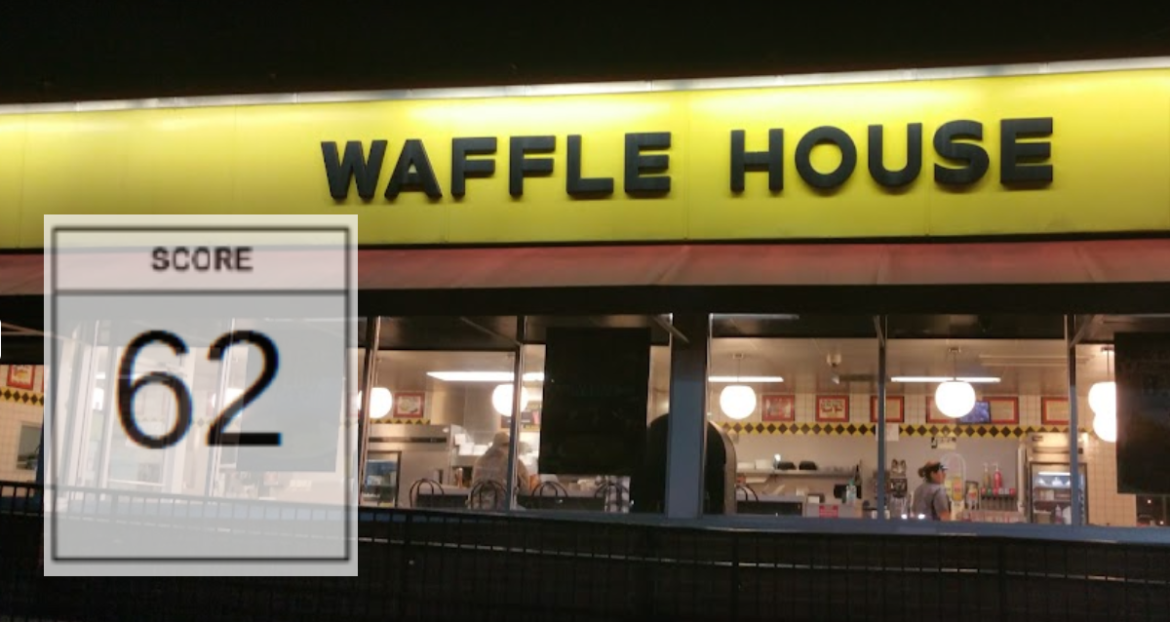 Riverside Drive Waffle House scores 62 on Health Inspection