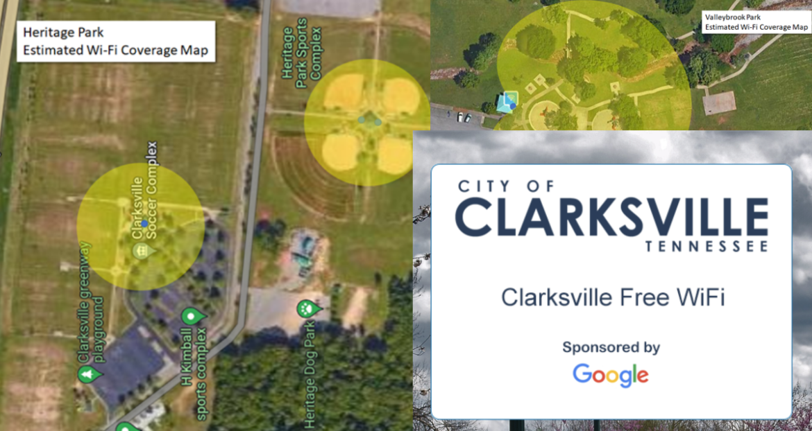Free Wi-Fi available now available in 2 Clarksville parks, 2 more on the way