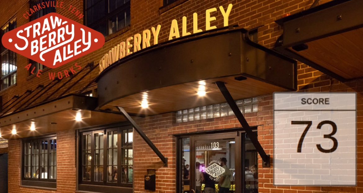Strawberry Alley Ale Works: Issued Permit Revocation Warning Letter & moldy strawberries