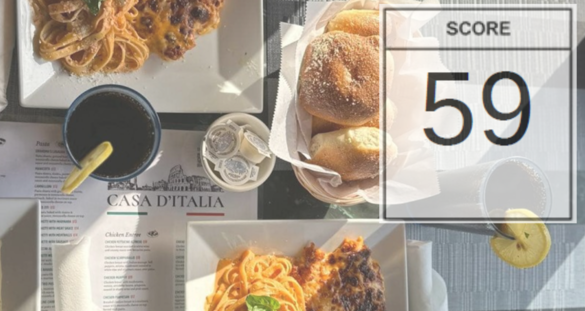 Casa D’Italia Ristorante scores 59 on Health Inspection — 15 pounds of food embargoed