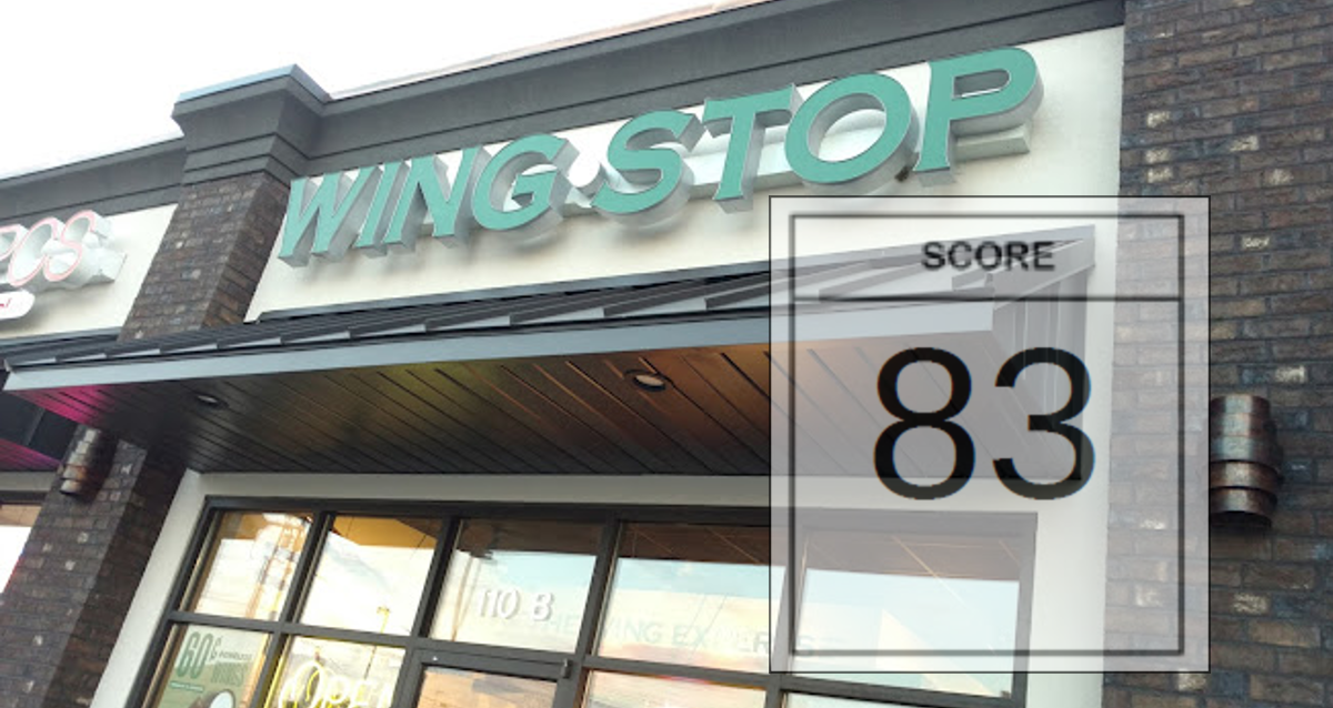 Exit 4 Wingstop dirty & moldy, per scathing health department inspection