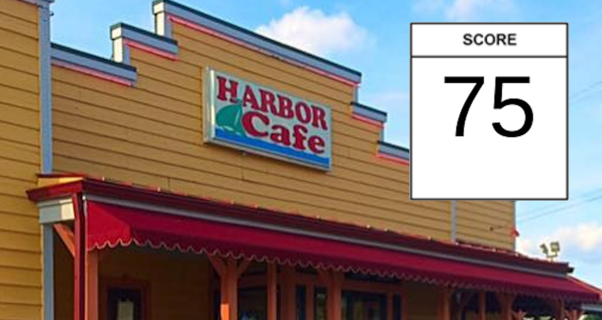 Harbor Cafe scores 75 on health inspection; 70 lbs of food embargoed