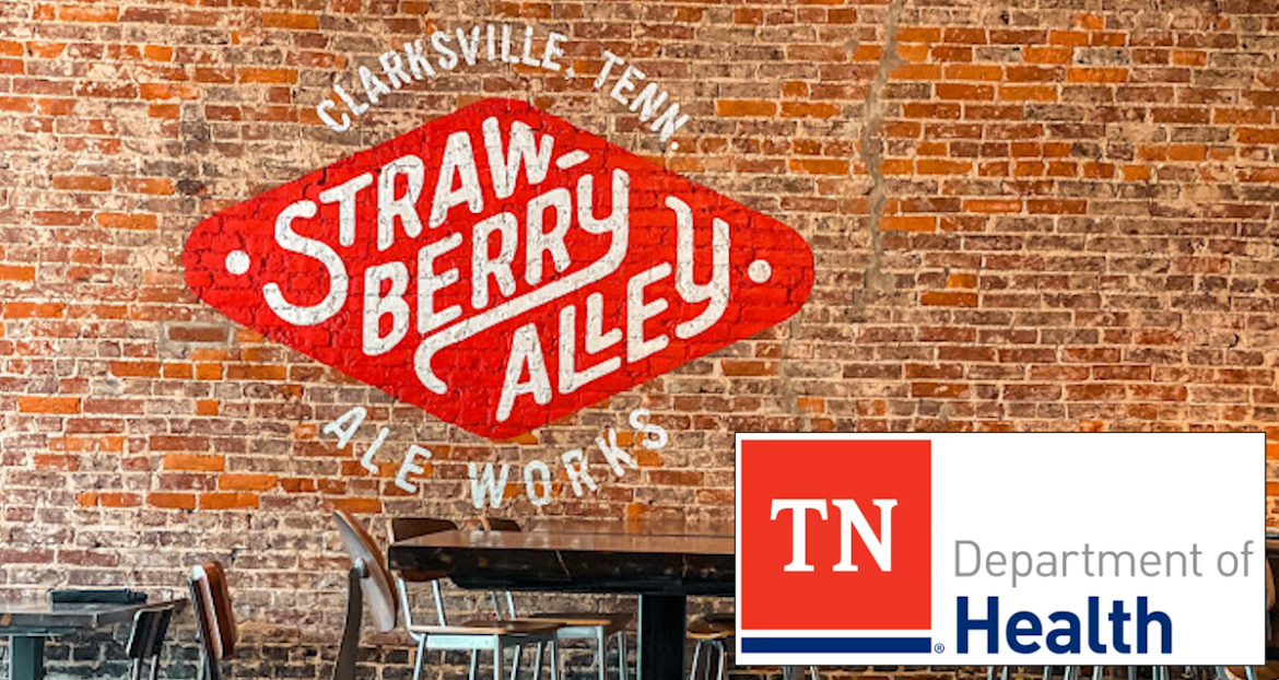 Strawberry Alley Ale Works dishes still not washed correctly, per Dept of Health